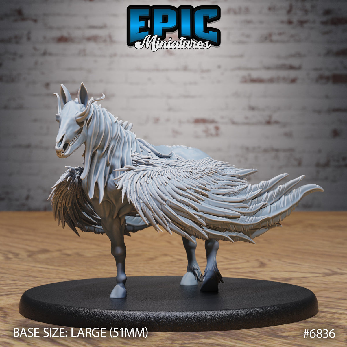 Helhest, Infernal Three-Legged Horse (5 Variants Available) - Epic Miniatures