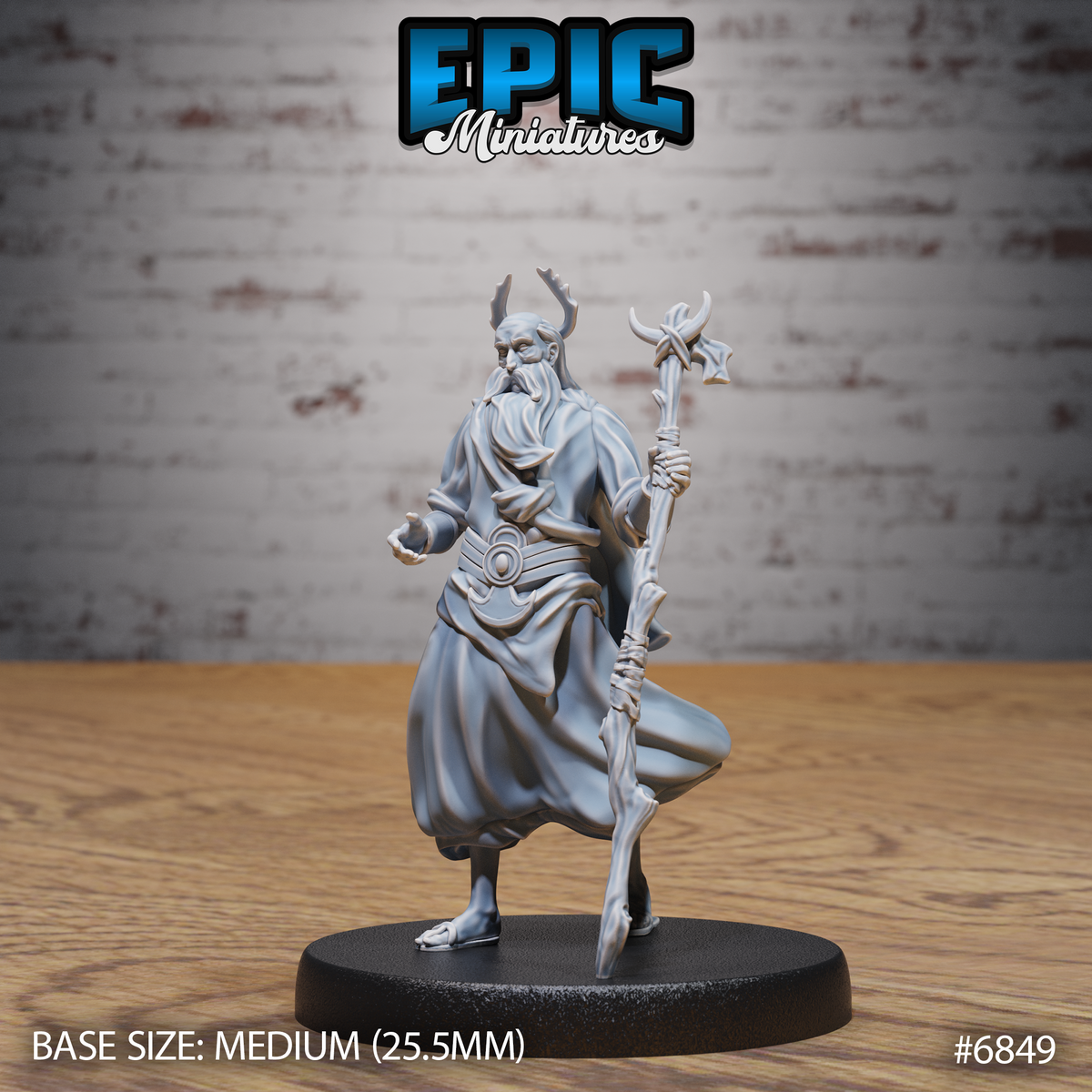 Druid Mimir Avatar (3 Variants Available) - Epic Miniatures