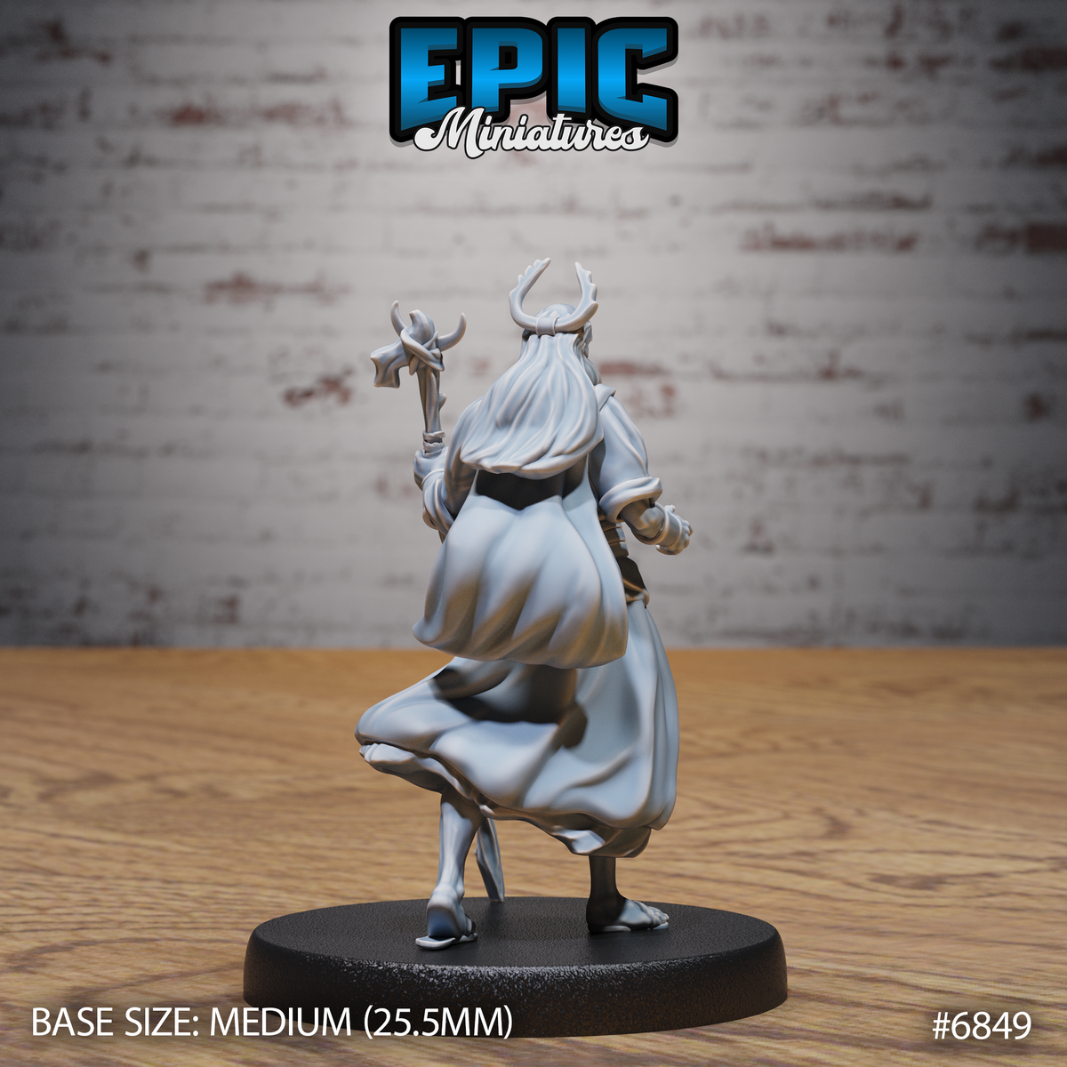 Druid Mimir Avatar (3 Variants Available) - Epic Miniatures
