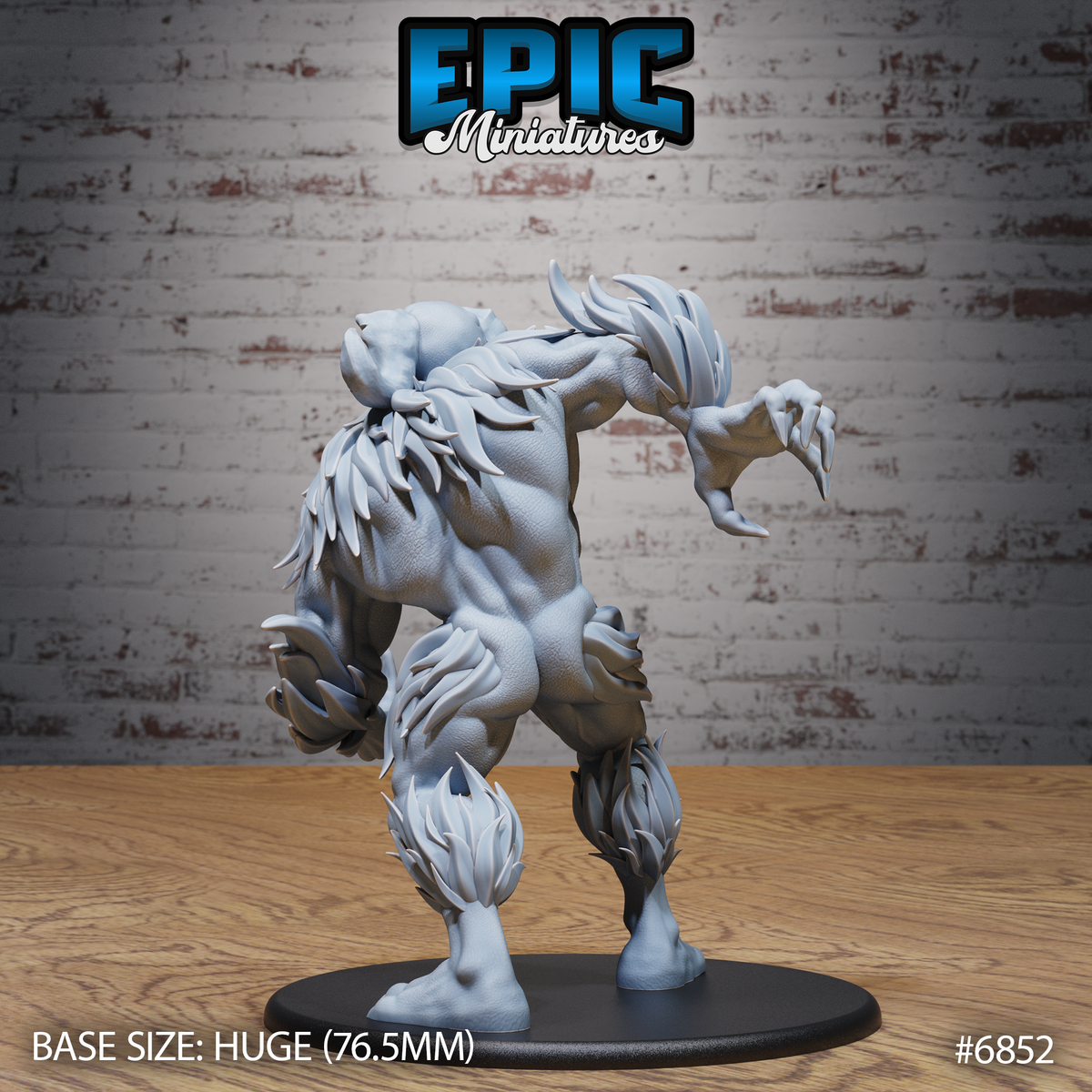 Abominable Yeti (3 Variants Available) - Epic Miniatures