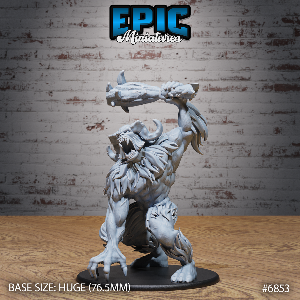 Abominable Yeti (3 Variants Available) - Epic Miniatures