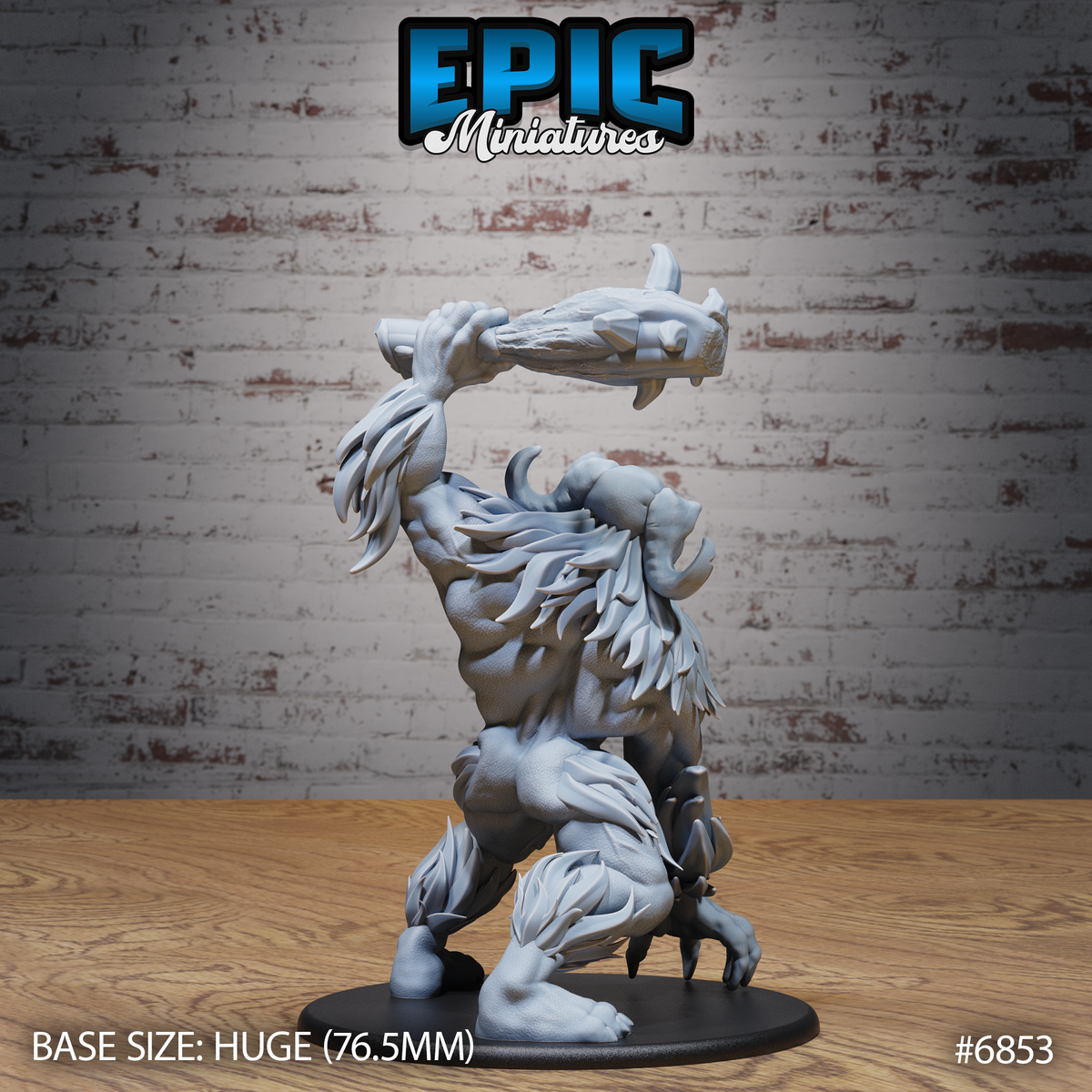 Abominable Yeti (3 Variants Available) - Epic Miniatures