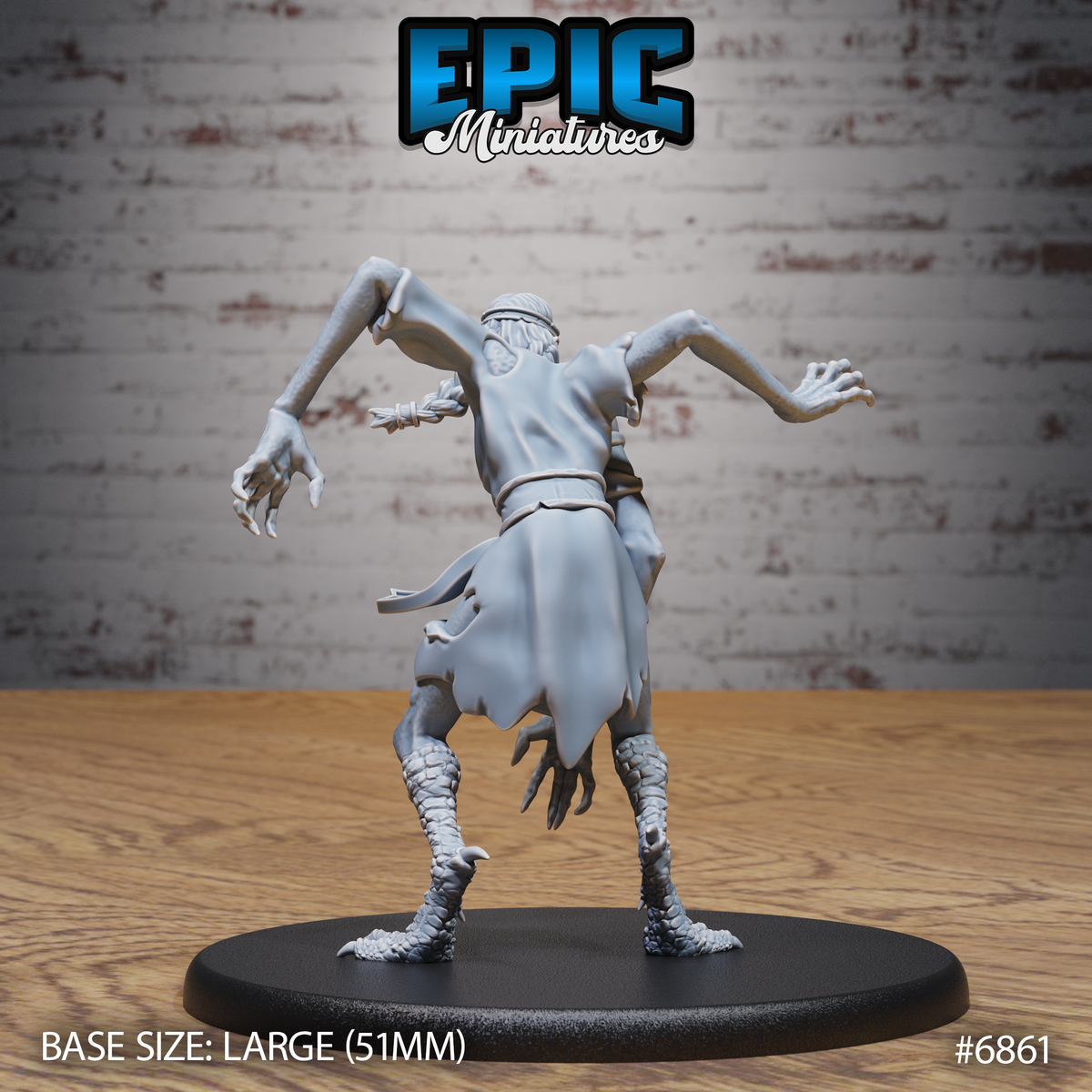 Norse Volva, 3 Armed Witch (3 Variants Available) - Epic Miniatures