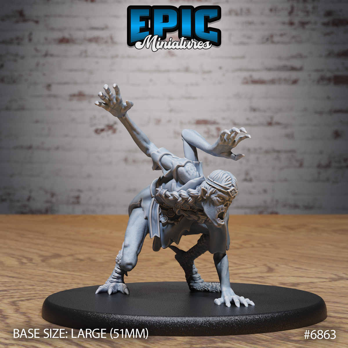 Norse Volva, 3 Armed Witch (3 Variants Available) - Epic Miniatures