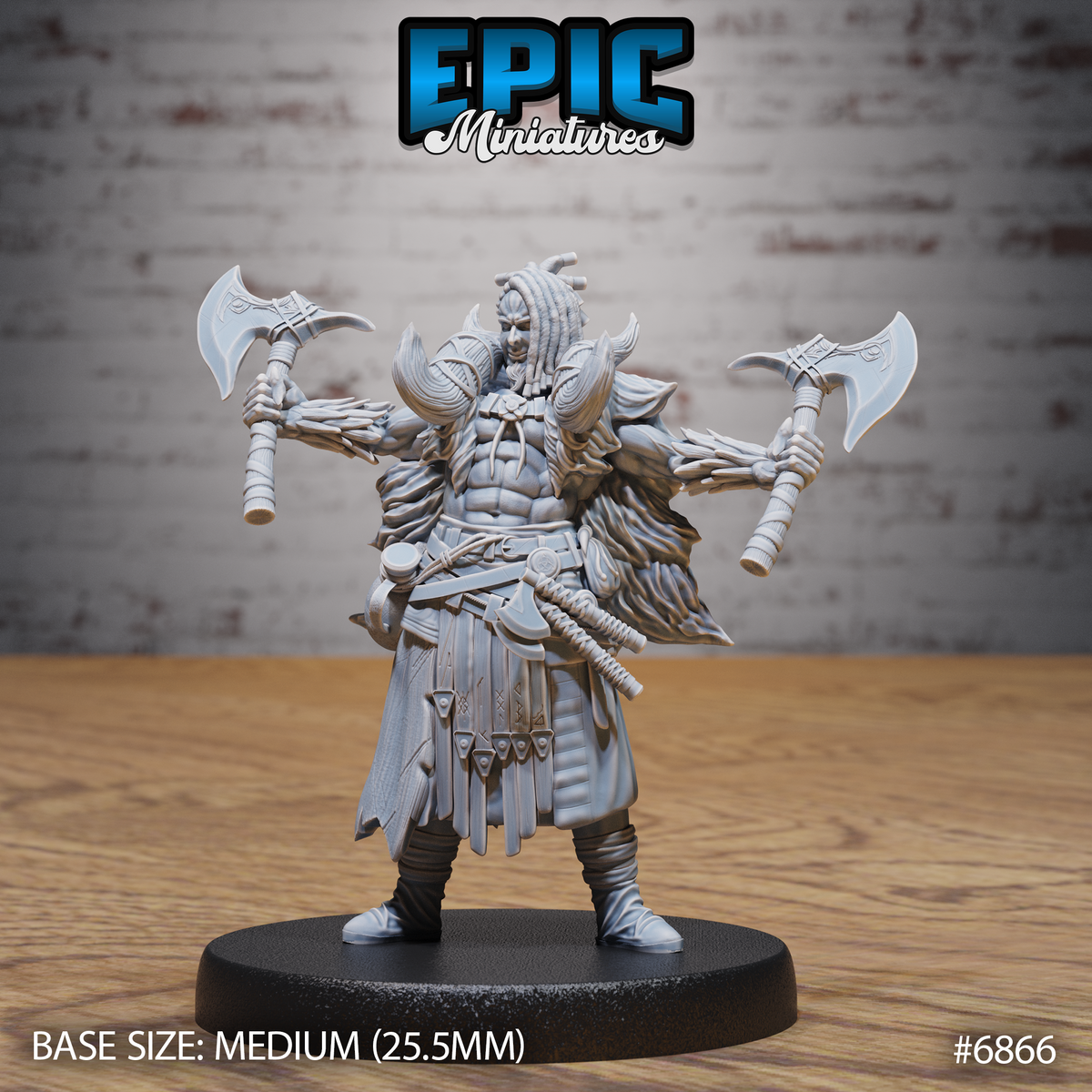 Viking Barbarian (3 Variants Available) - Epic Miniatures