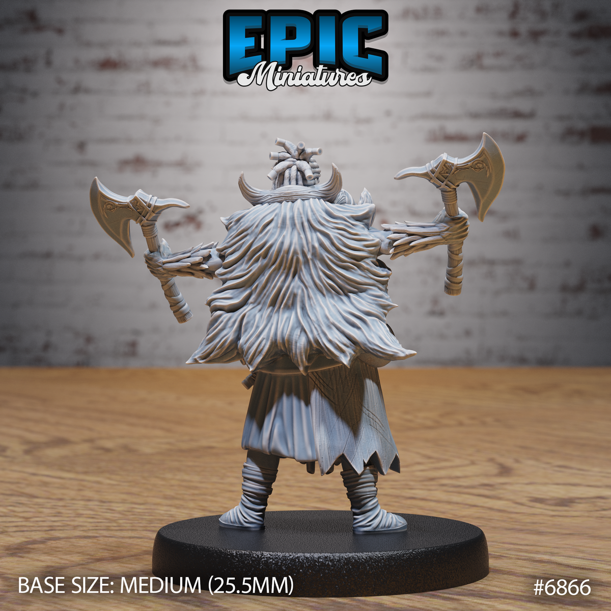 Viking Barbarian (3 Variants Available) - Epic Miniatures