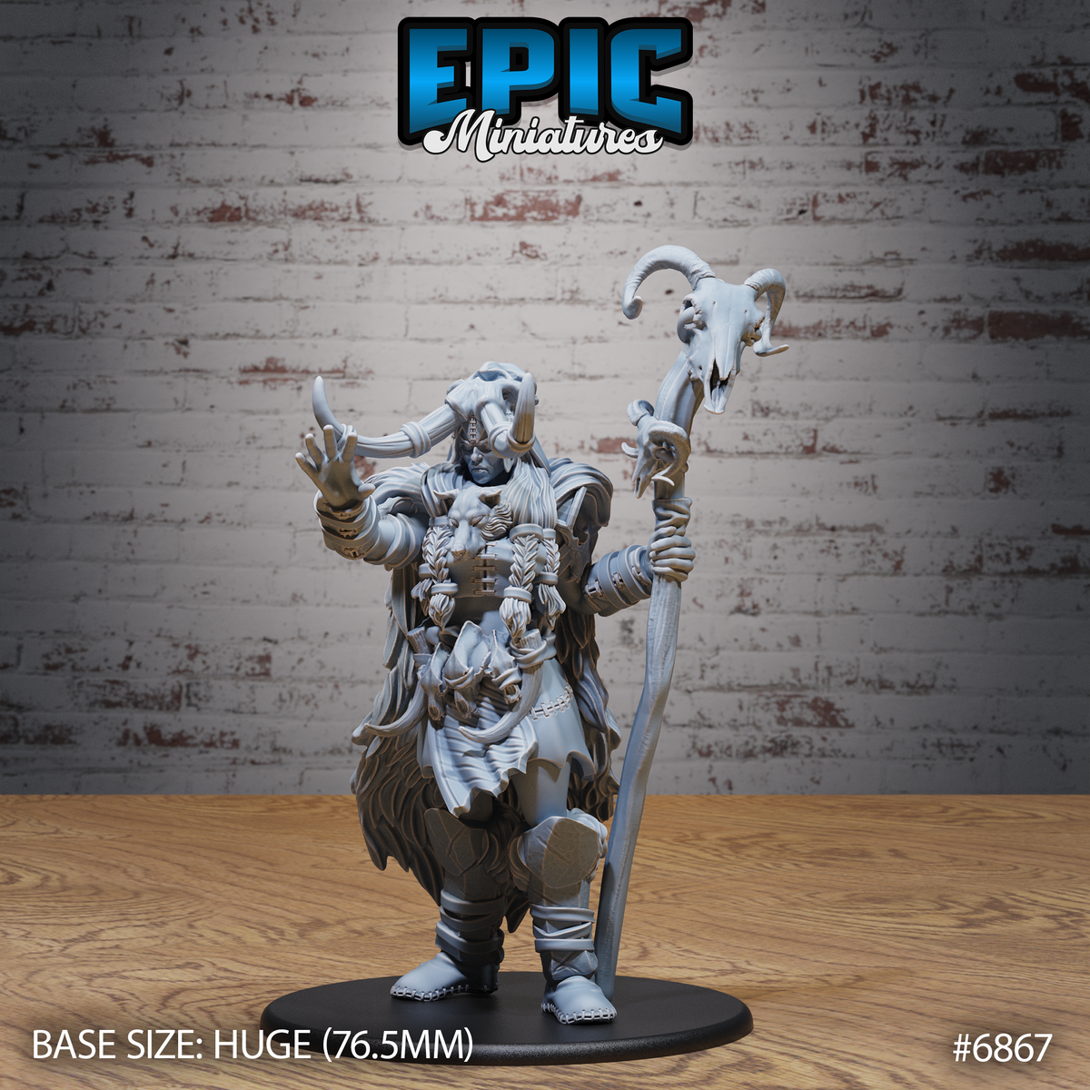 Frost Giantess, Set 2 (3 Variants Available) - Epic Miniatures