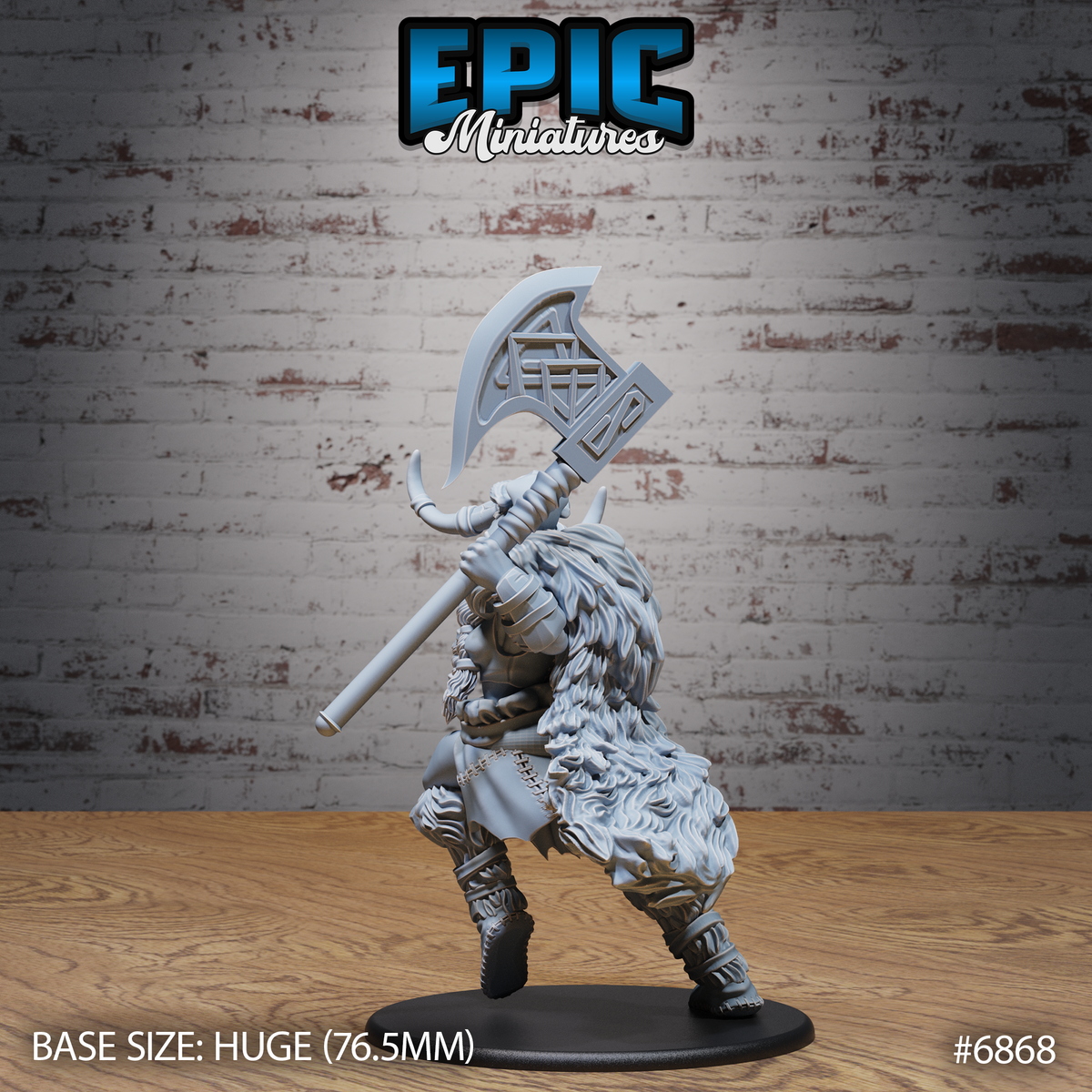 Frost Giantess, Set 2 (3 Variants Available) - Epic Miniatures