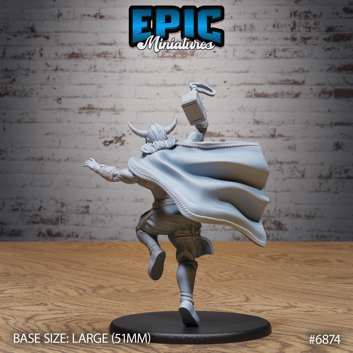 Thor Avatar, Set 2 (3 Variants Available) - Epic Miniatures