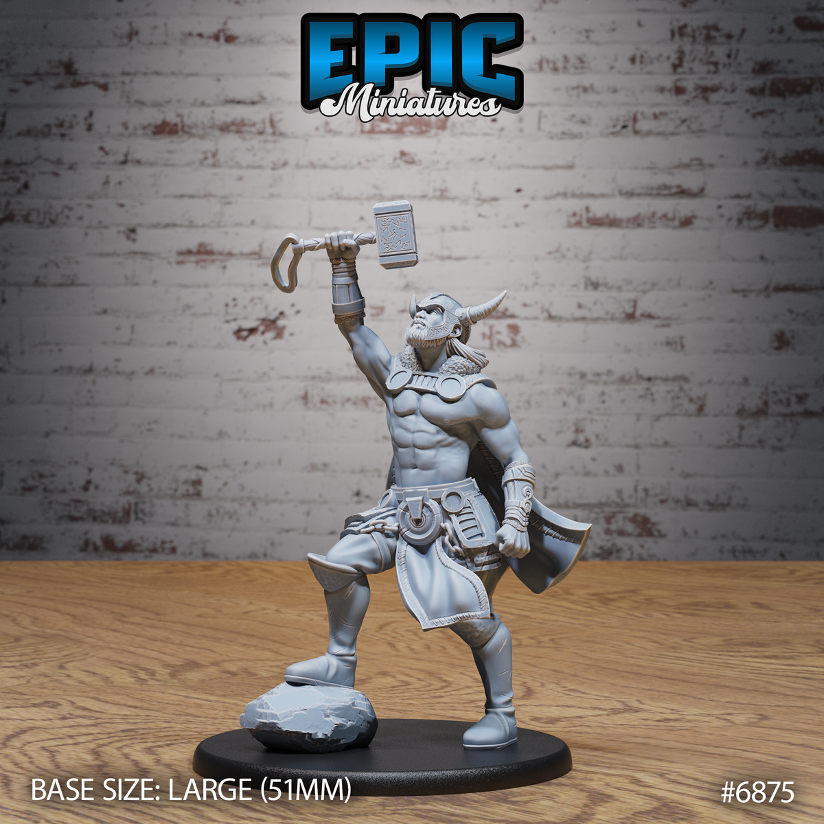 Thor Avatar, Set 2 (3 Variants Available) - Epic Miniatures