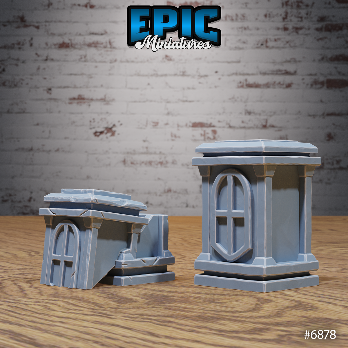 Knight's Honour, Castle Scatter Set - Chairs, Bookcases and Tables (7 Variants Available) - Epic Miniatures