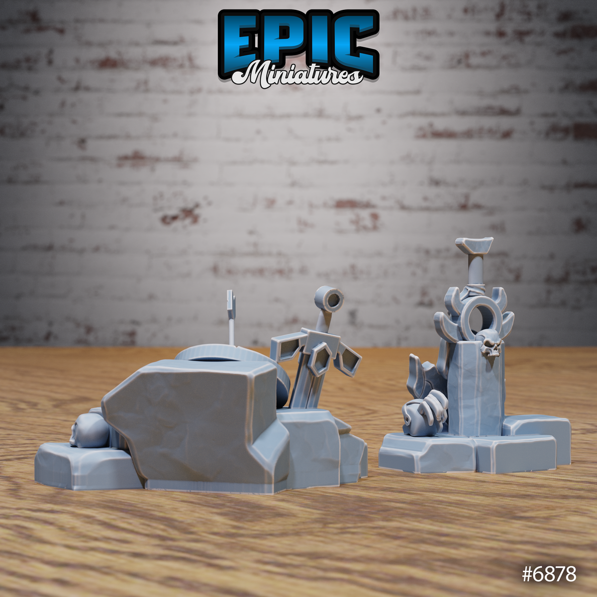 Knight's Honour, Castle Scatter Set - Decorations (5 Variants Available) - Epic Miniatures