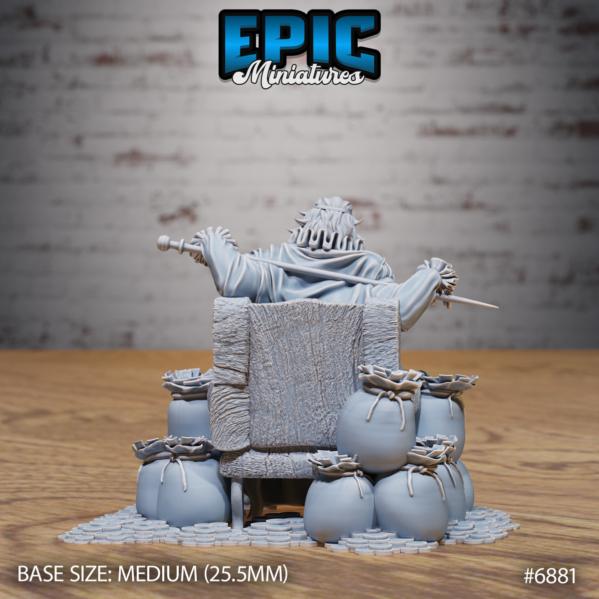 Corrupt King, Set 2 (3 Variants Available) - Epic Miniatures