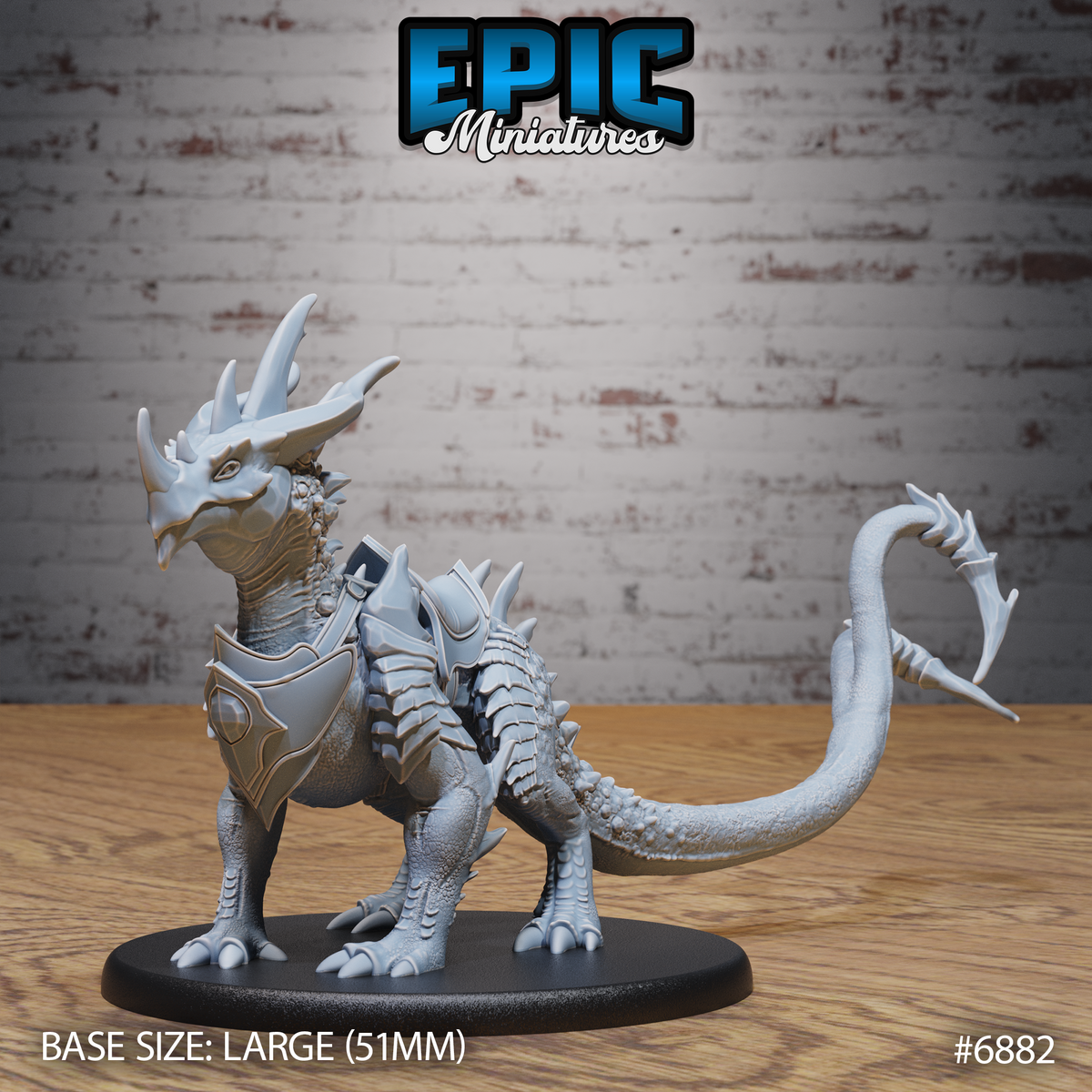 Crystal Guard Drake (5 Variants Available) - Epic Miniatures