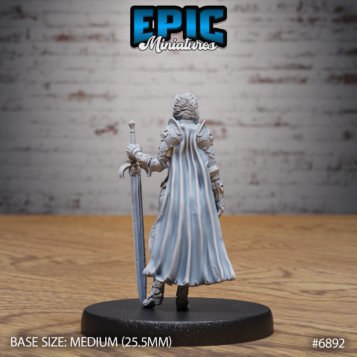 Dark Knight Lady (3 Variants Available) - Epic Miniatures