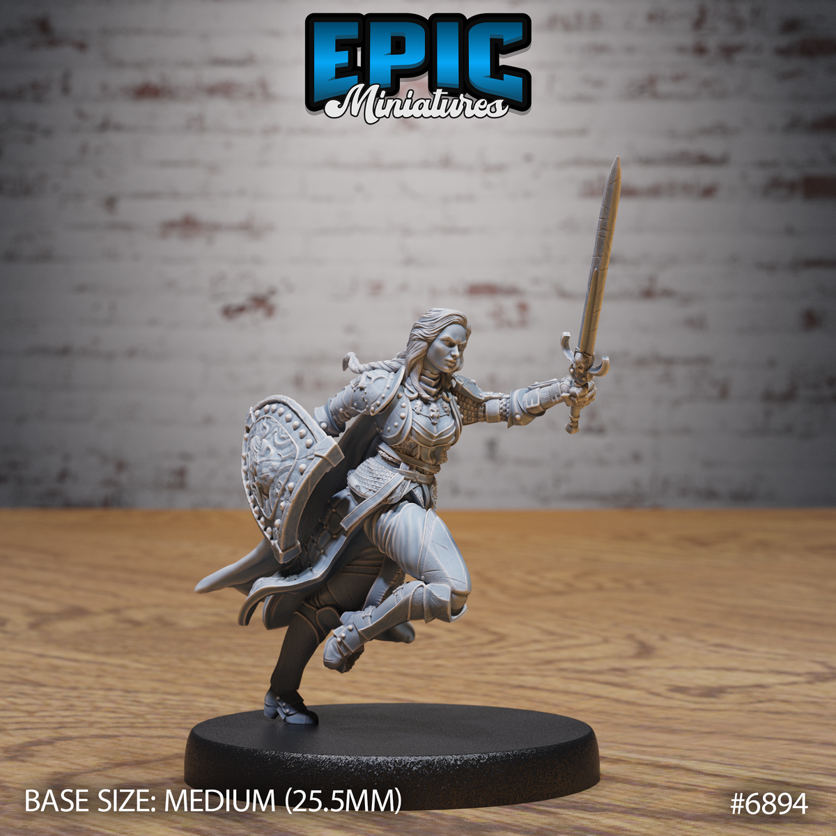 Dark Knight Lady (3 Variants Available) - Epic Miniatures