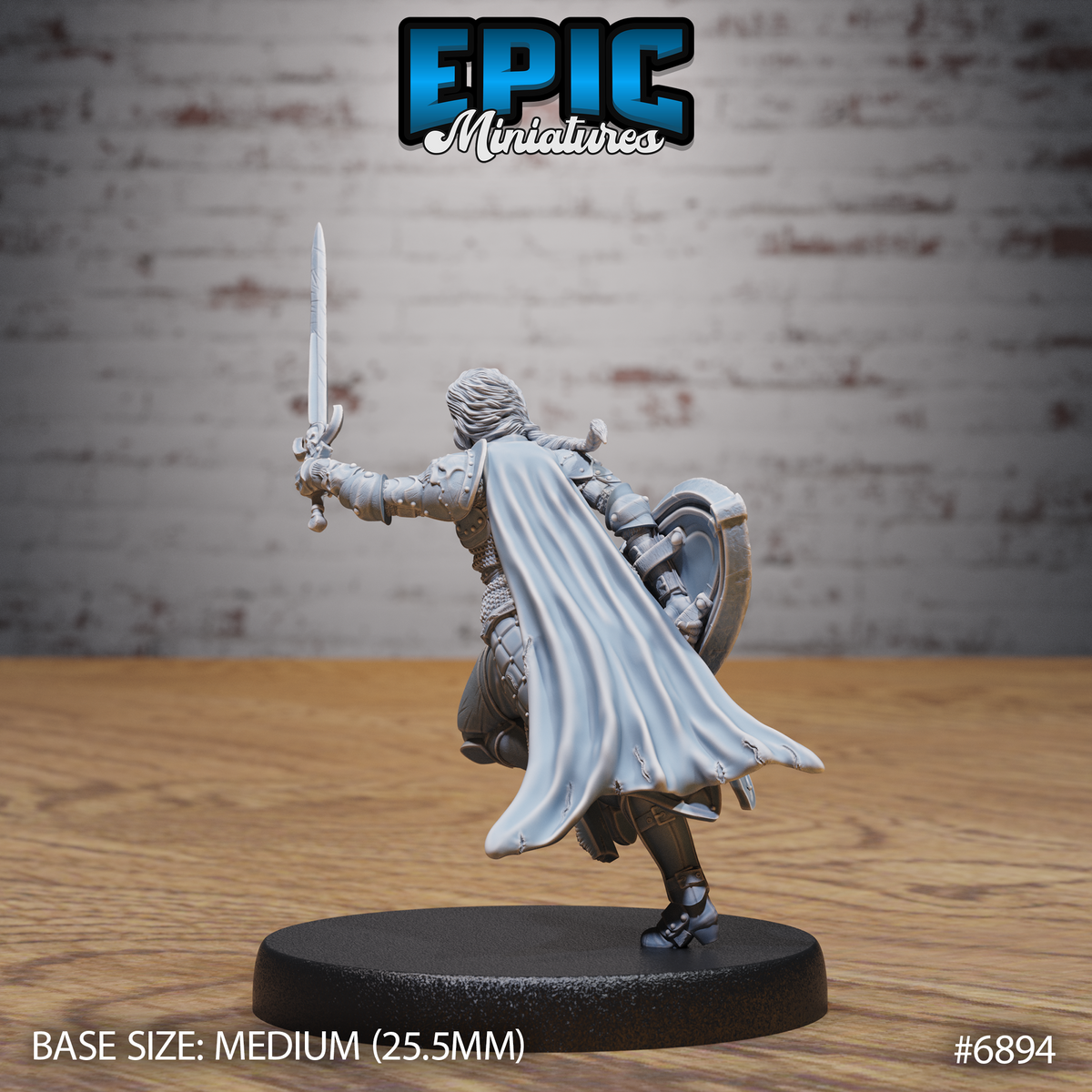 Dark Knight Lady (3 Variants Available) - Epic Miniatures