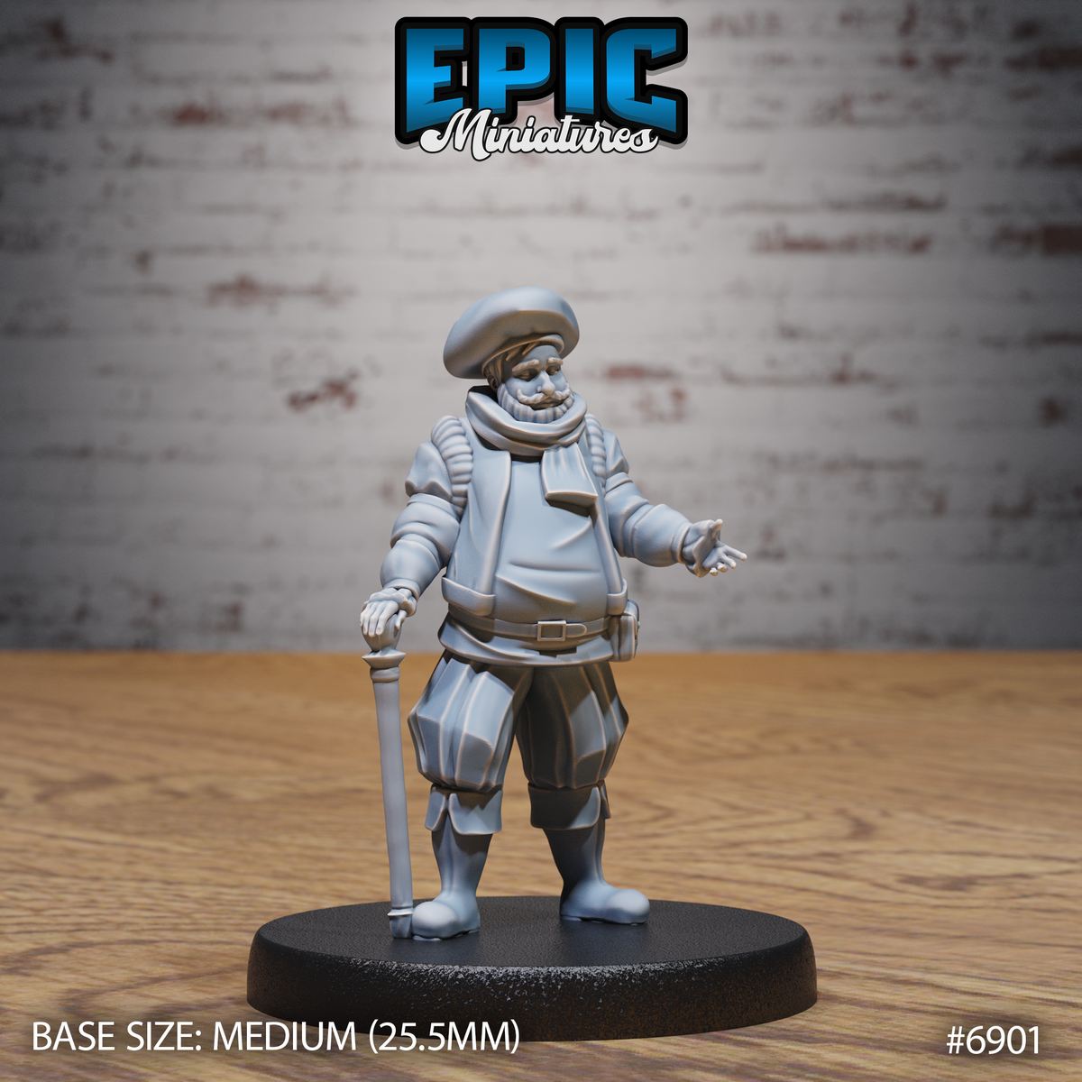 Noble Historian (3 Variants Available) - Epic Miniatures