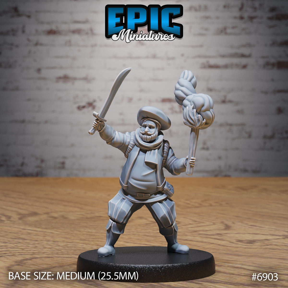 Noble Historian (3 Variants Available) - Epic Miniatures