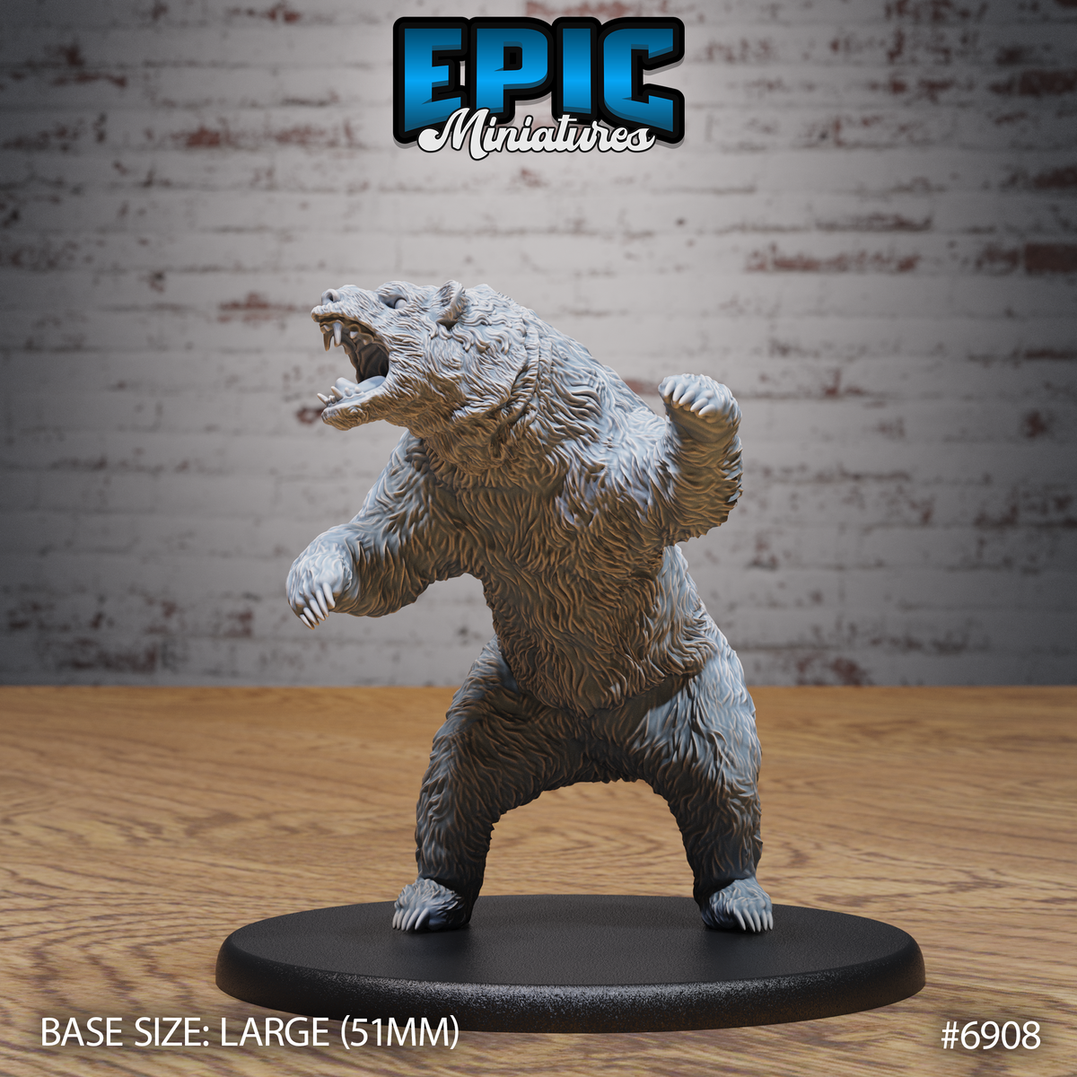 Bear (3 Variants Available) - Epic Miniatures