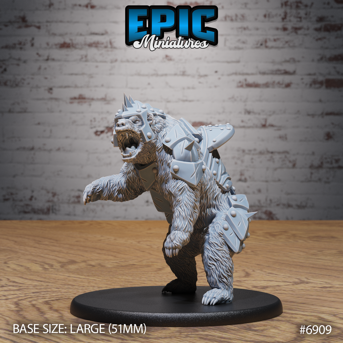 Armoured Bear (3 Variants Available) - Epic Miniatures