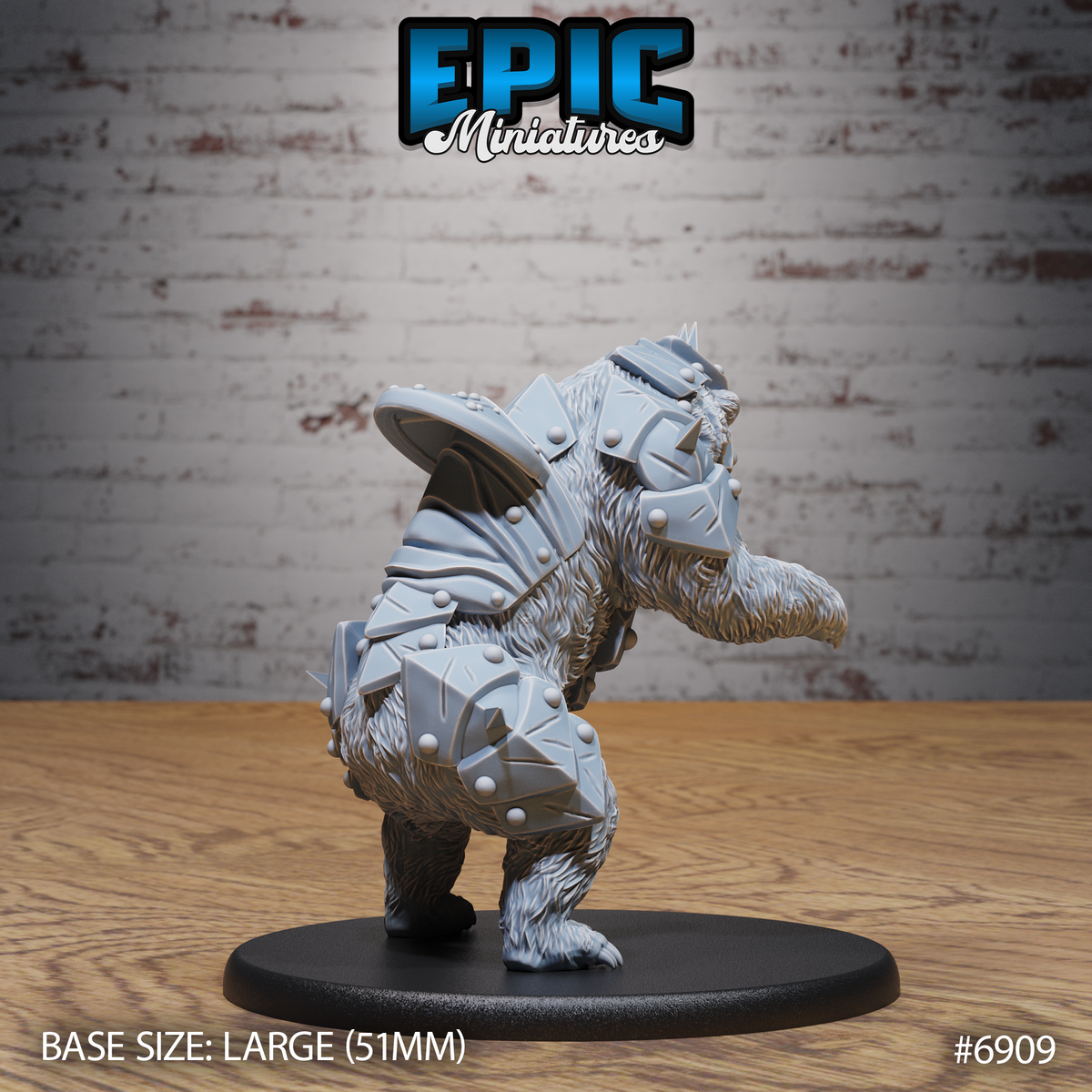 Armoured Bear (3 Variants Available) - Epic Miniatures
