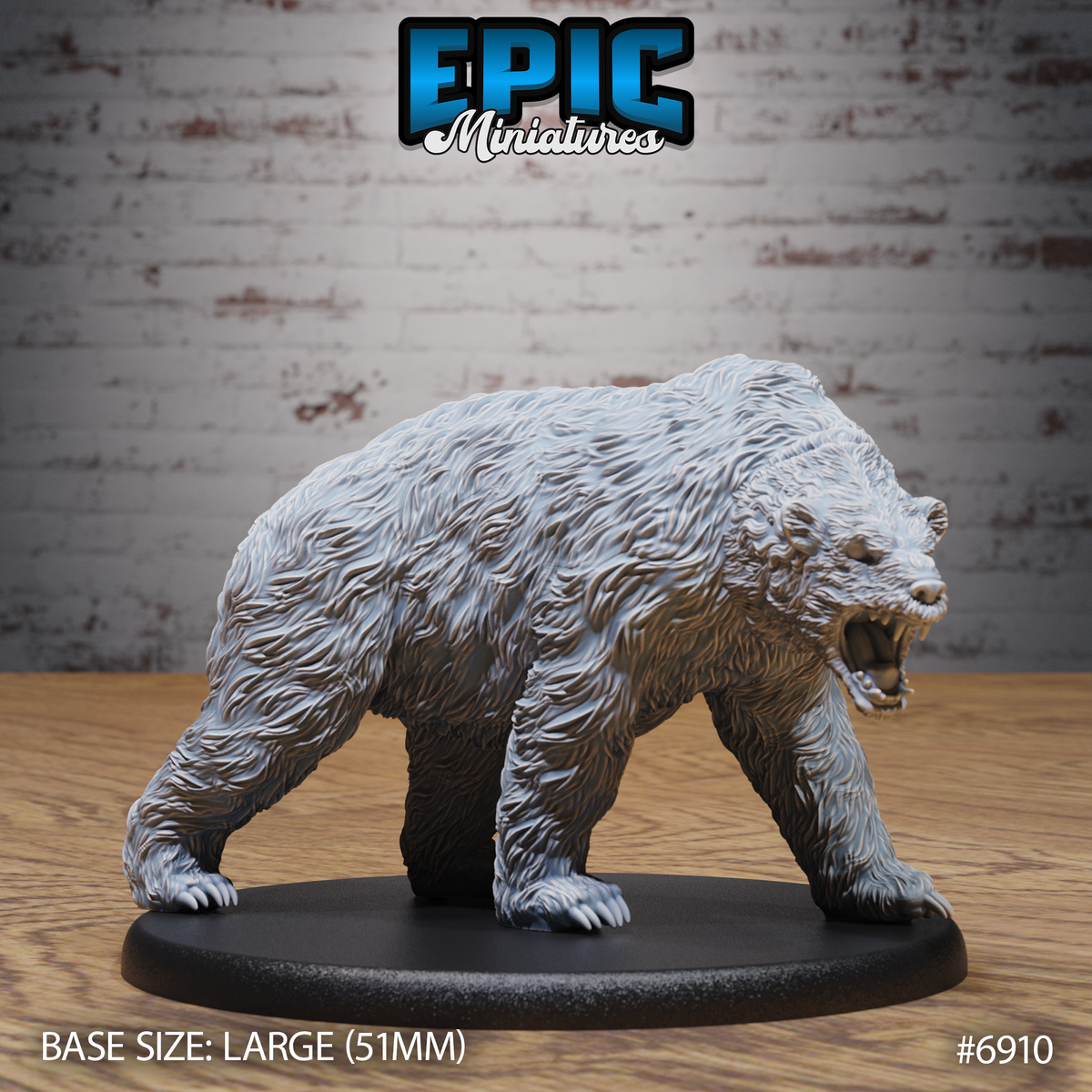 Bear (3 Variants Available) - Epic Miniatures