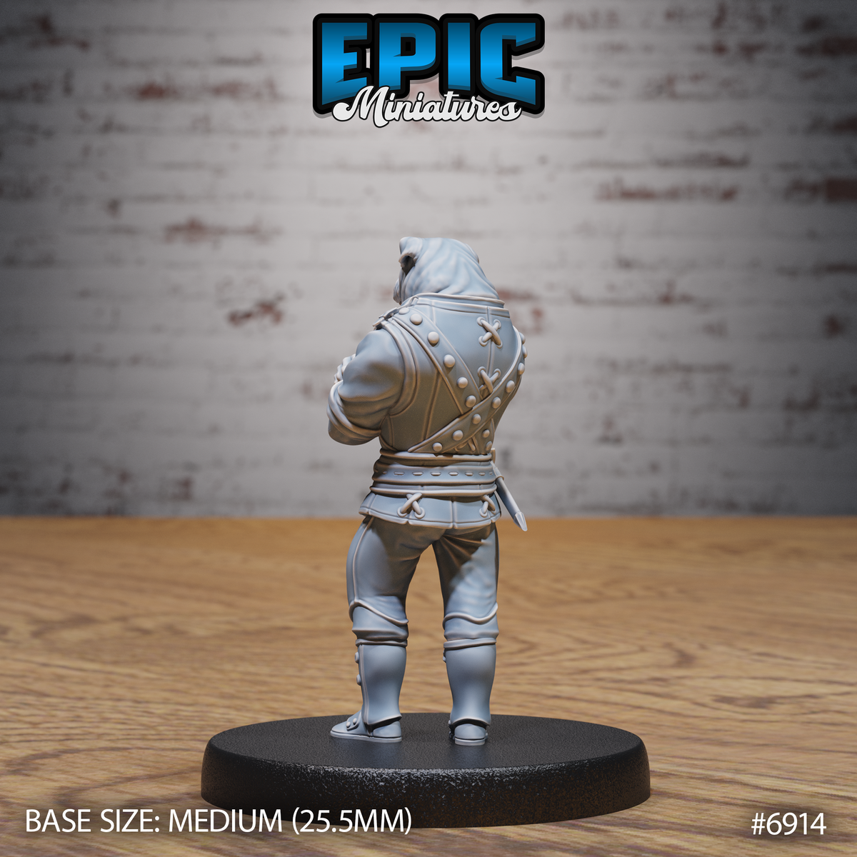 Dog Folk Noble (3 Variants Available) - Epic Miniatures