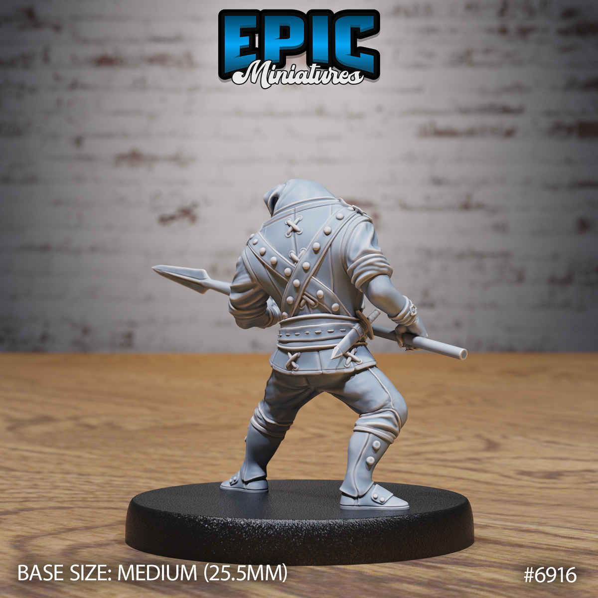 Dog Folk Noble (3 Variants Available) - Epic Miniatures