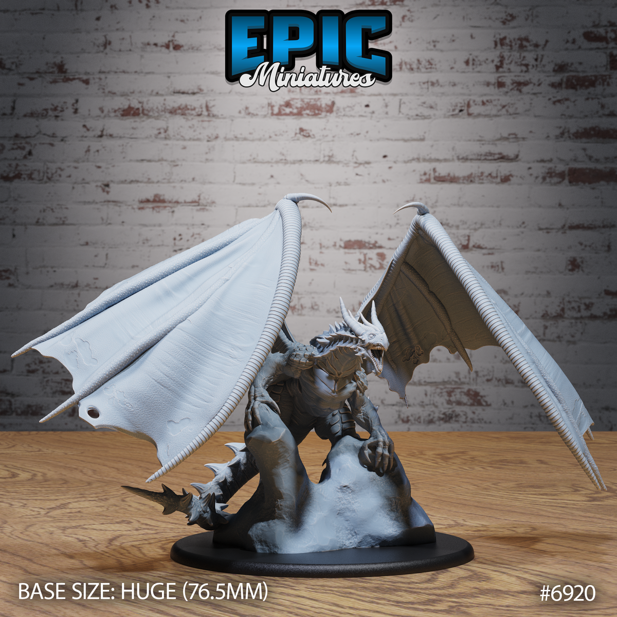 Castle Dragon (3 Variants Available) - Epic Miniatures
