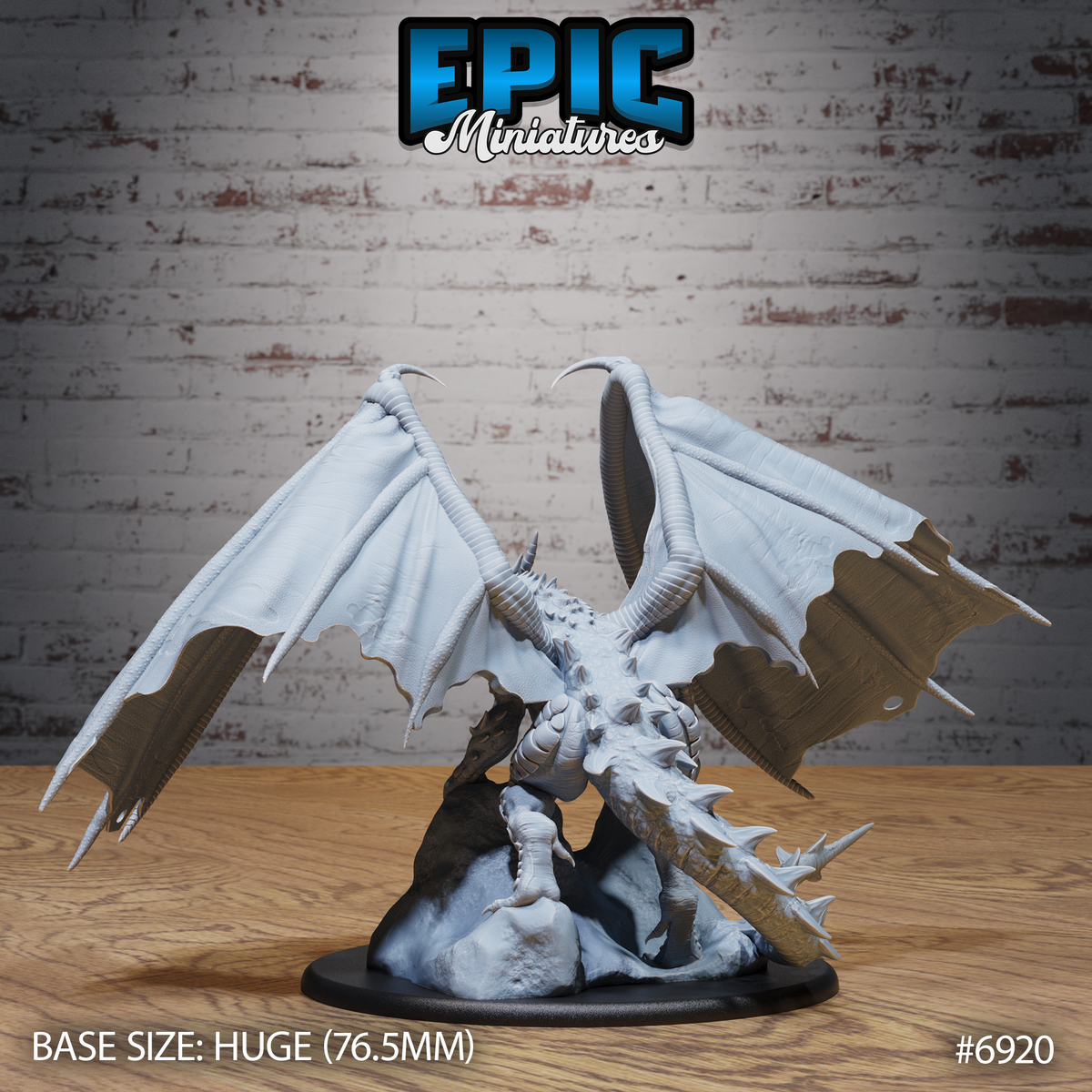 Castle Dragon (3 Variants Available) - Epic Miniatures