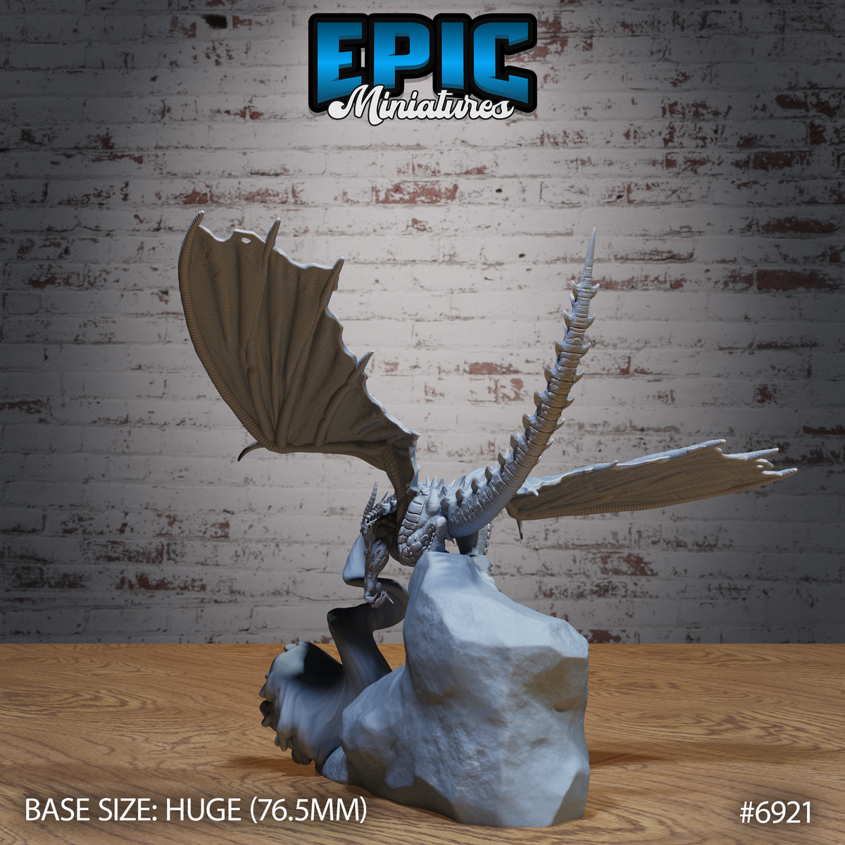 Castle Dragon (3 Variants Available) - Epic Miniatures