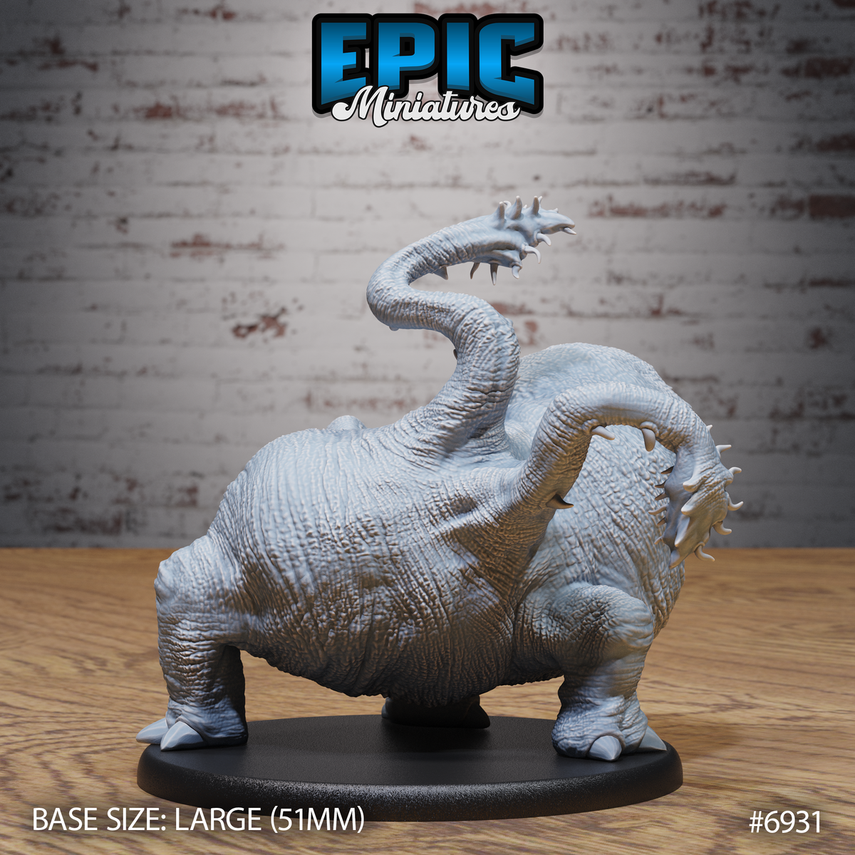 Otyugh Classic, Trash Dwelling Monster (3 Variants Available) - Epic Miniatures