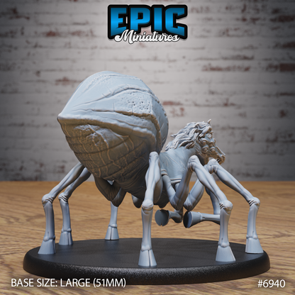 Horse Spider, Nightmare Chimera Creature (3 Variants Available) - Epic Miniatures