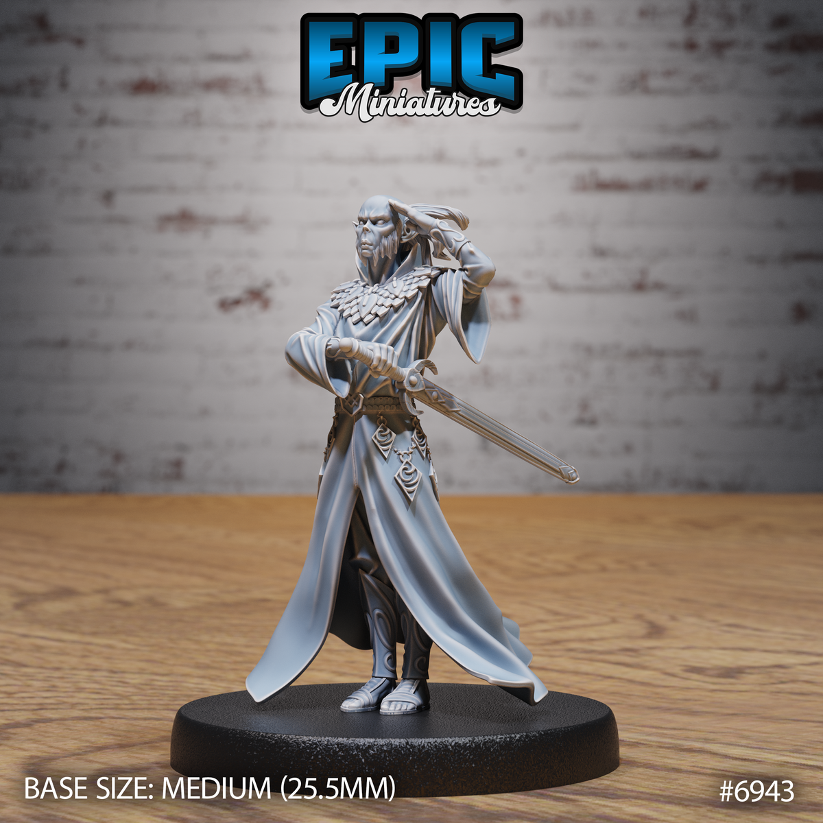Gith Astral Sorcerer (3 Variants Available) - Epic Miniatures