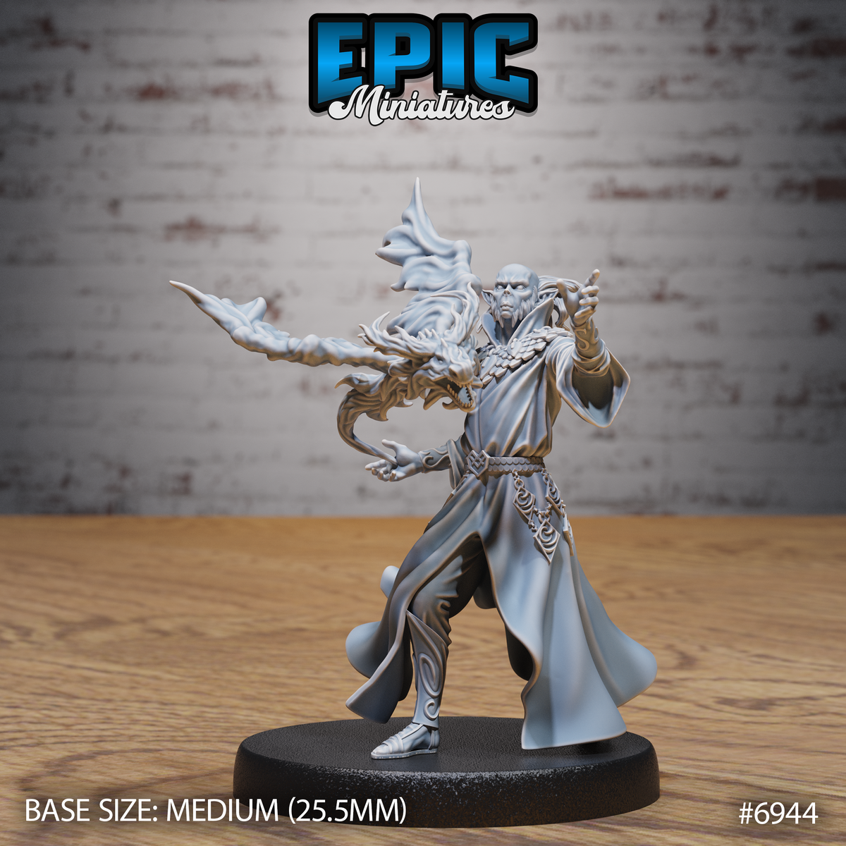 Gith Astral Sorcerer (3 Variants Available) - Epic Miniatures