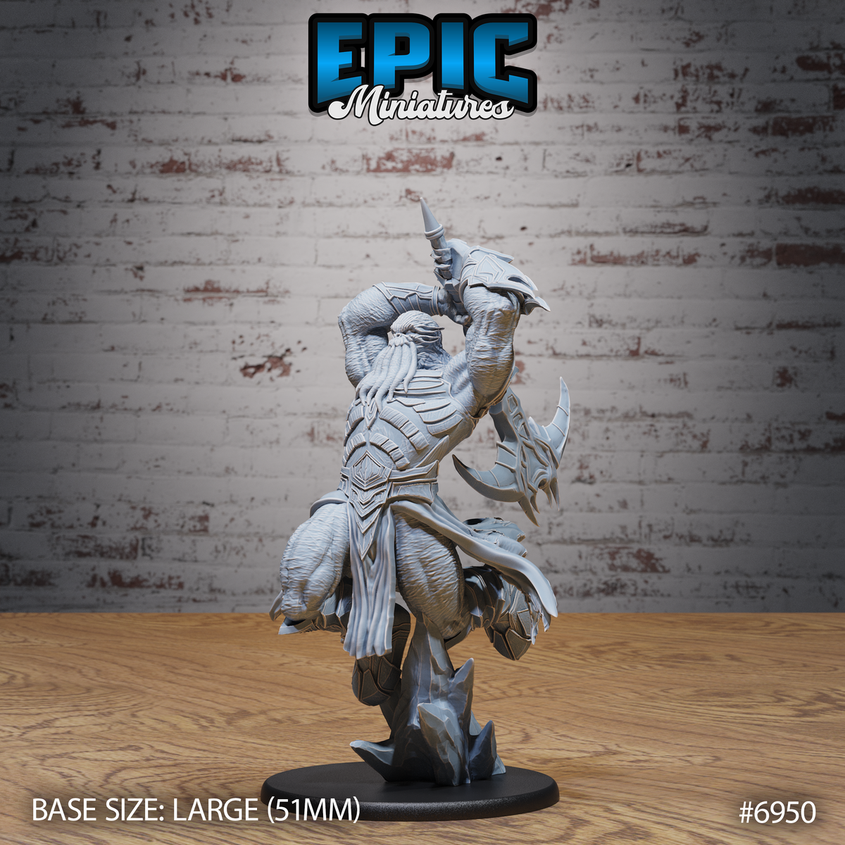 Mind Berserker, Psionic Giant (3 Variants Available) - Epic Miniatures