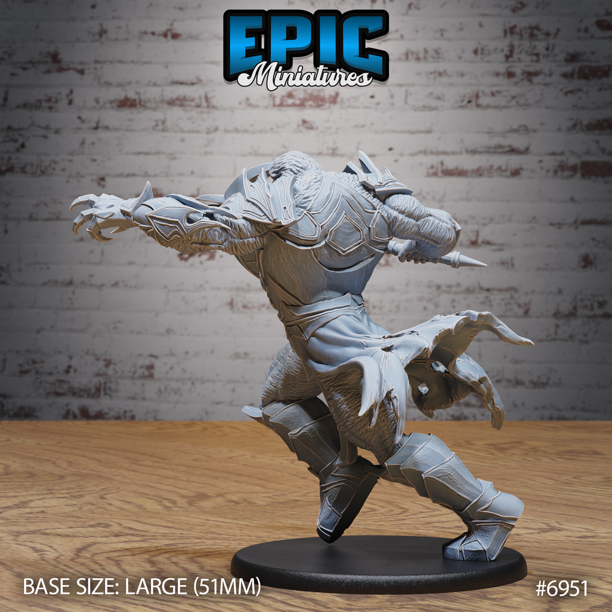 Mind Berserker, Psionic Giant (3 Variants Available) - Epic Miniatures