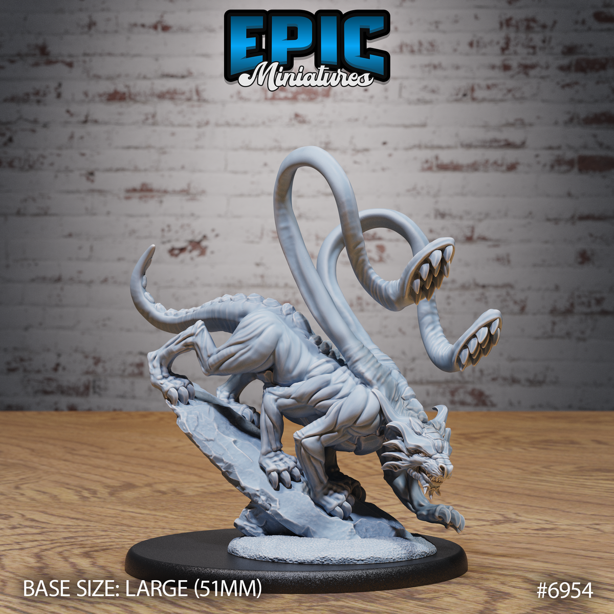Planar Panther Beast, Tentacled Six-Legged Cat (3 Variants Available) - Epic Miniatures