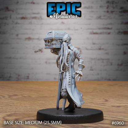 Mind Pirate Captain (3 Variants Available) - Epic Miniatures