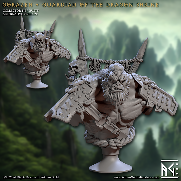 Vanaran Busts - Ape and Monkey Folk Statuettes (6 Variants Available) - Artisan Guild
