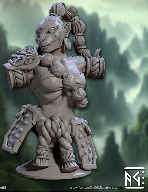 Vanaran Busts - Ape and Monkey Folk Statuettes (6 Variants Available) - Artisan Guild