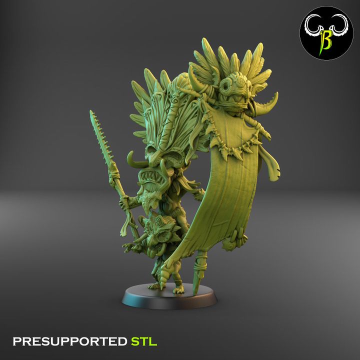 Angry Matai, Island Spirit Trio (2 Variants Available) - Clay Beast Creations