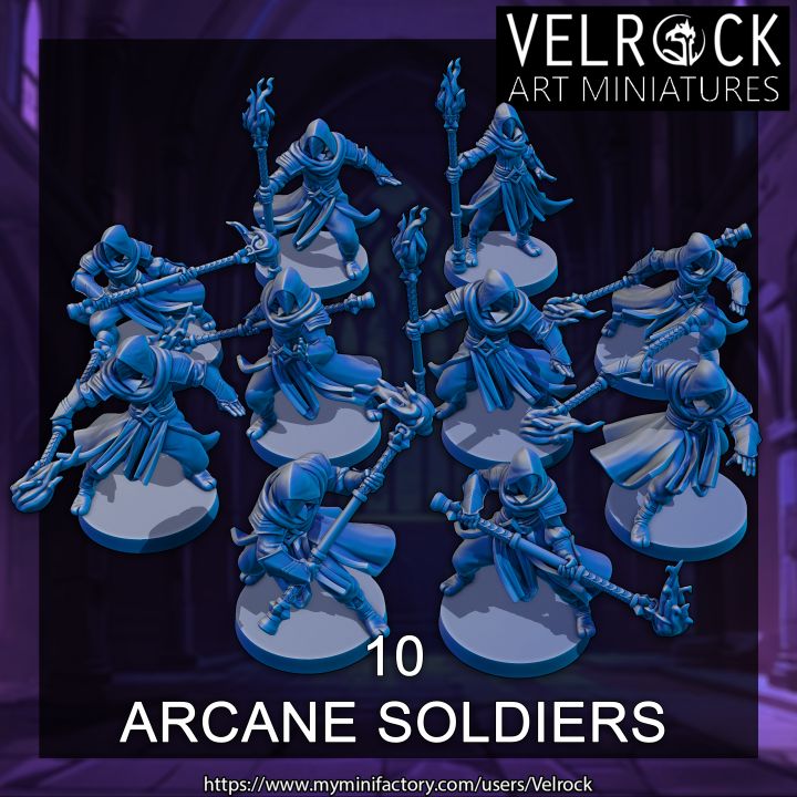 Arcane Registry Soldiers (10 Variants Available) - Velrock