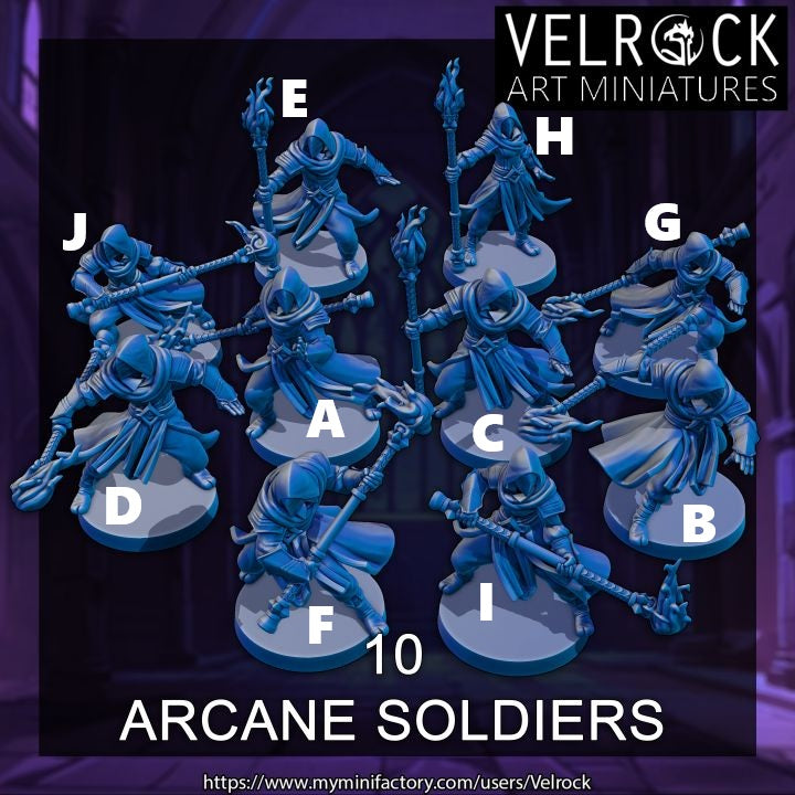Arcane Registry Soldiers (10 Variants Available) - Velrock