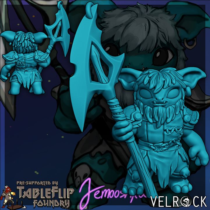 Critter Adventurers, Set 3 (4 Variants Available) - Velrock
