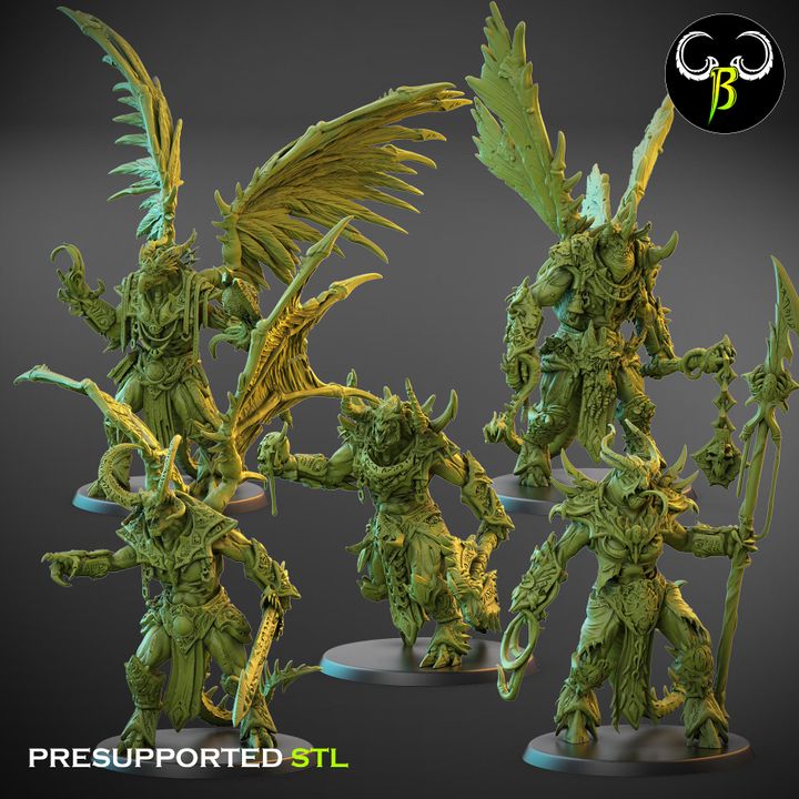 Dark Lords (5 Variants Available) - Clay Beast Creations