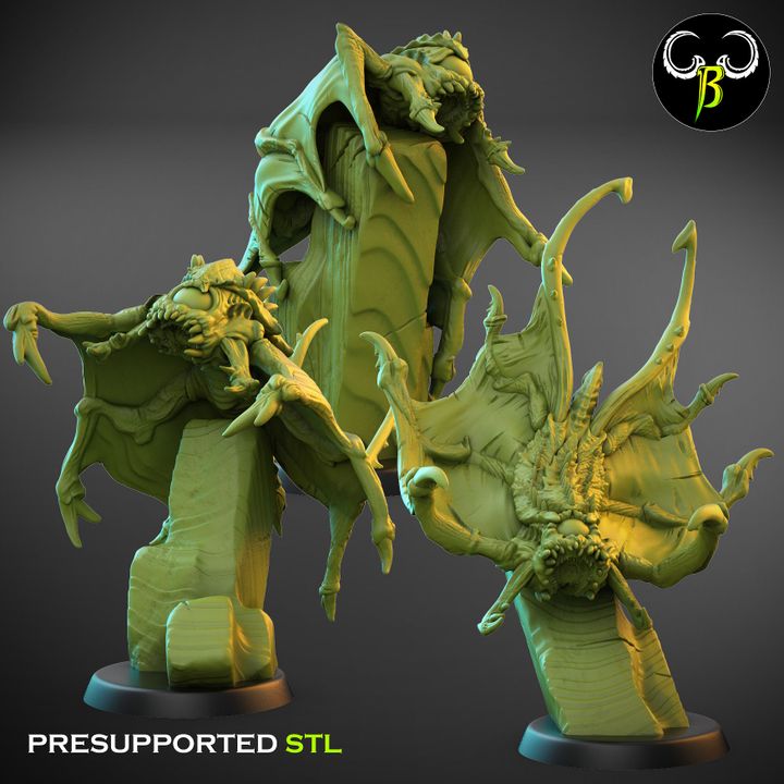Devil Gliders, Set 2 (4 Variants Available) - Clay Beast Creations