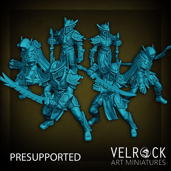 Elf Guards (6 Variants Available) - Velrock