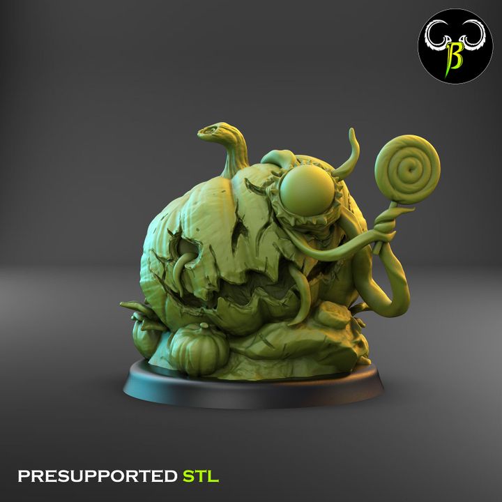 Eye Love Pumpkin - Clay Beast Creations